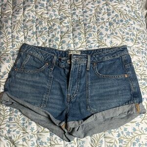 Denim Blue Women's Shorts
